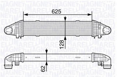 MAGNETI MARELLI 351319203340 -  Интеркулер